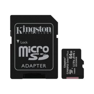 Carte Kingston Micro SDHC 64Go Classe 10 100Mo/s