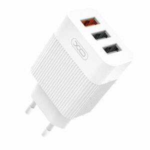 Chargeur secteur XO L72 1x USB-A 18W Charge rapide 3.0, 2x USB-A