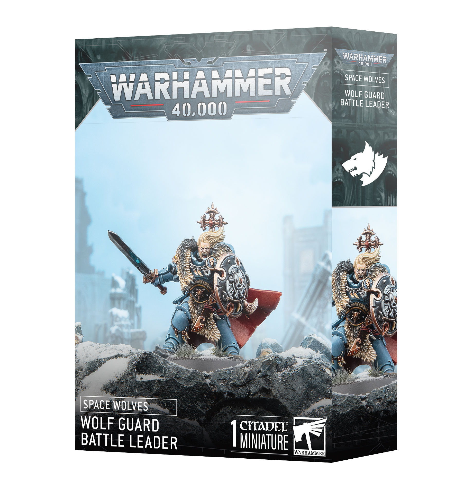 Arjac Rockfist Space Wolves Loup Warhammer 40,000 40K Peint Jeux Workshop